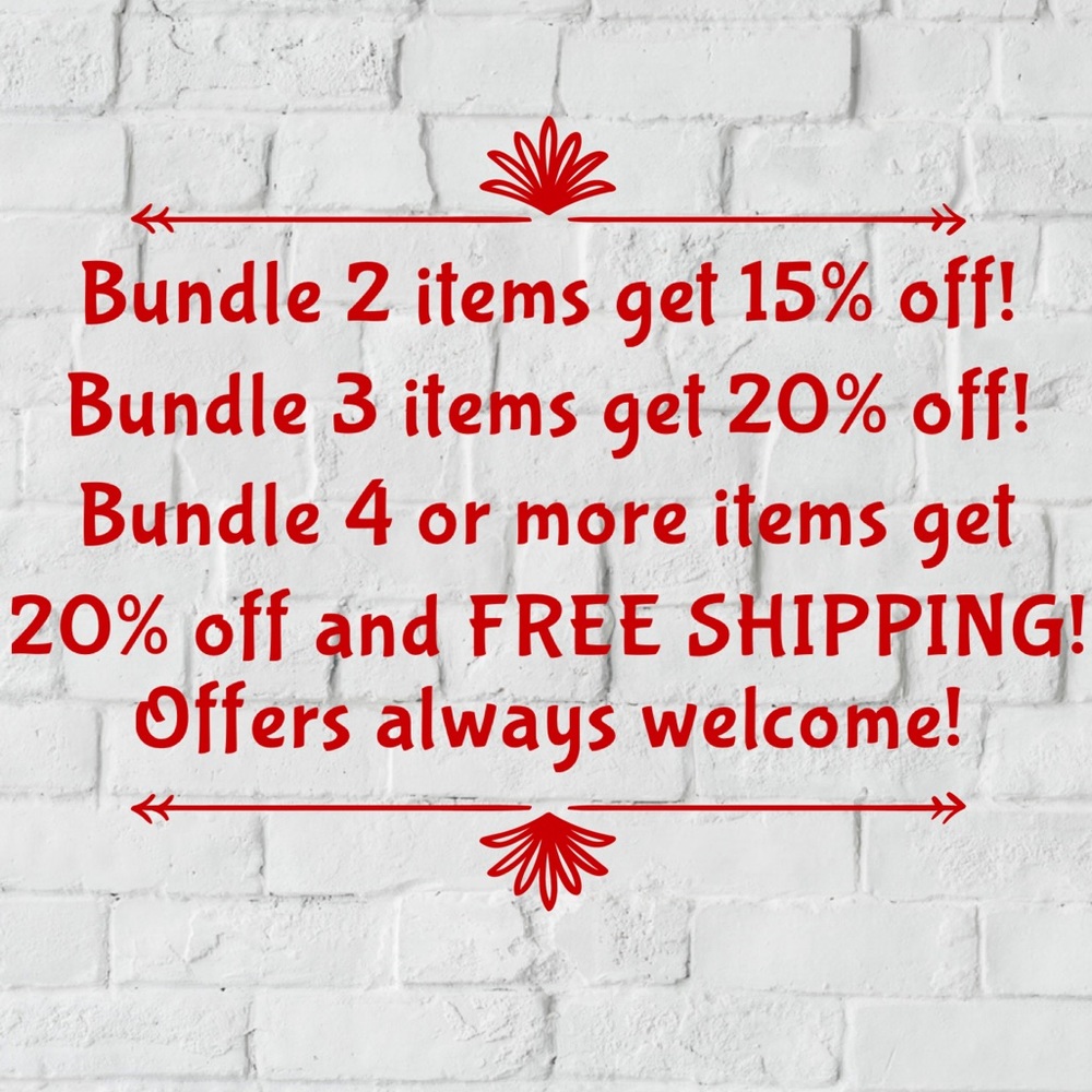 Bundle deals! EXCLUDES PAINTINGS!